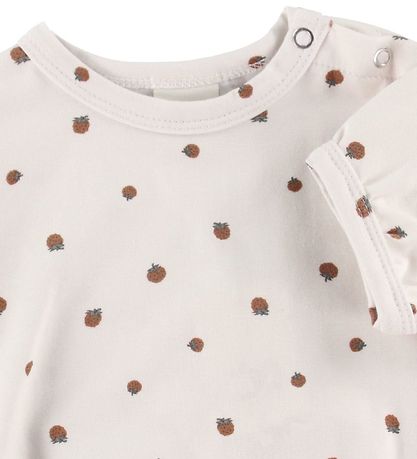 Smallstuff Sommerdragt - Jordbær - White/Rosehip