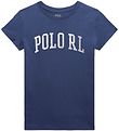 Polo Ralph Lauren T-shirt - Watch Hill - Navy m. Hvid Polo Ralph Lauren T-shirt - Watch Hill - Navy m. Hvid