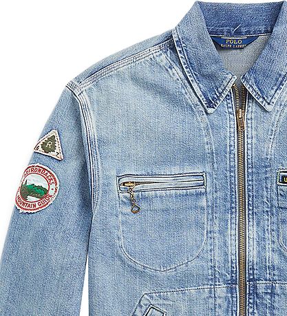 Polo Ralph Lauren Denimjakke - Summit - Blå Polo Ralph Lauren Denimjakke - Summit - Blå