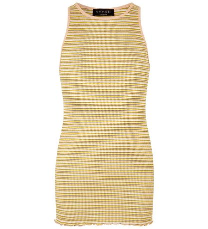 Rosemunde Tanktop - Silke/Bomuld - Rose Multi Stripe