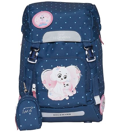 Beckmann Skoletaskesæt - Classic - Pet Friends Beckmann Skoletaskesæt - Classic - Pet Friends