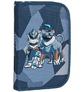 Beckmann Pencil Case w. Contents - Tiger Race