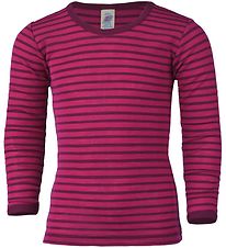 Engel Bluse - Uld/Silke - Raspberry/Orchid Engel Bluse - Uld/Silke - Raspberry/Orchid