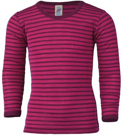 Engel Bluse - Uld/Silke - Raspberry/Orchid Engel Bluse - Uld/Silke - Raspberry/Orchid