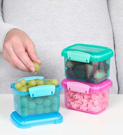 Sistema Madkasser - Lunch Packs - 3-pak - 400 ml - Multi Sistema Madkasser - Lunch Packs - 3-pak - 400 ml - Multi