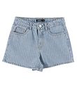 LMTD Shorts - Noos - NlfPinizza - Light Blue Denim/Pinstripes LMTD Shorts - Noos - NlfPinizza - Light Blue Denim/Pinstripes