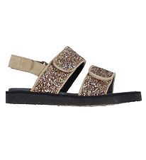 Angulus Sandal - Sand m. Glitter Angulus Sandal - Sand m. Glitter