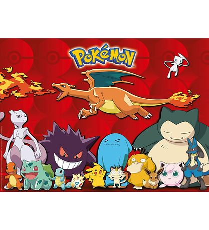 Ravensburger Pussel - 100 Delar - My Favorit Pokémon