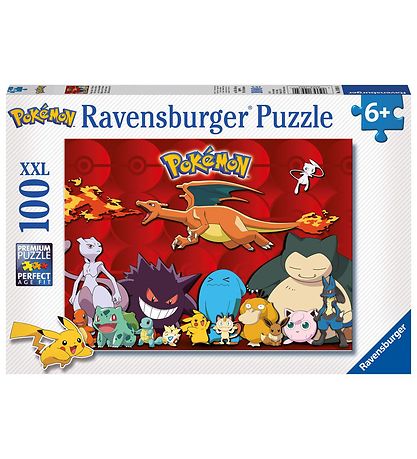 Ravensburger Pussel - 100 Delar - My Favorit Pokémon