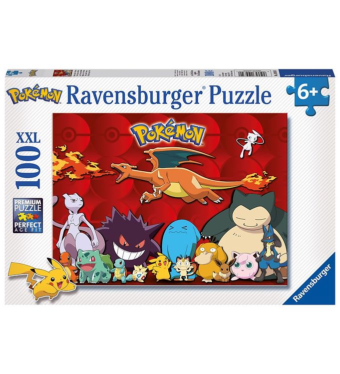 Ravensburger Puslespil - 100 Brikker - My Favorite Pokémon