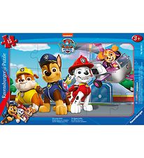 Ravensburger Puslespil - 15 Brikker - Paw Patrol Four Brave Resc Ravensburger Puslespil - 15 Brikker - Paw Patrol Four Brave Resc