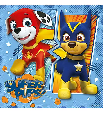 Ravensburger Puzzel - 3x49 Bakstenen - Paw Patrol Super Welpen Ravensburger Puzzel - 3x49 Bakstenen - Paw Patrol Super Welpen