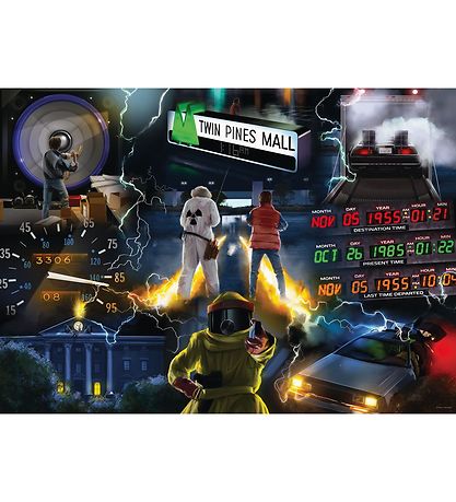 Puzzle Ravensburger - 1000 Briques - Retour vers le futur Puzzle Ravensburger - 1000 Briques - Retour vers le futur