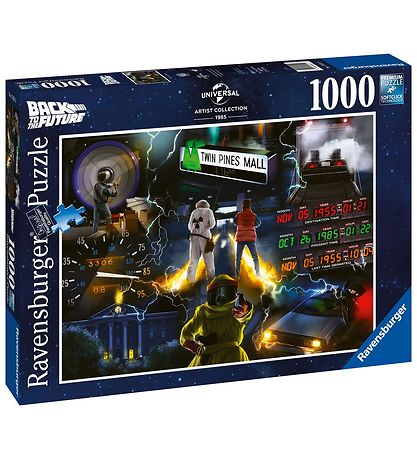 Puzzle Ravensburger - 1000 Briques - Retour vers le futur Puzzle Ravensburger - 1000 Briques - Retour vers le futur