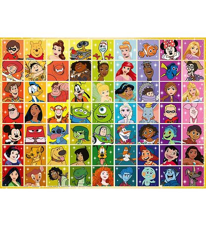 Puzzle Ravensburger - 100 Briques - Disney Multi Character Puzzle Ravensburger - 100 Briques - Disney Multi Character