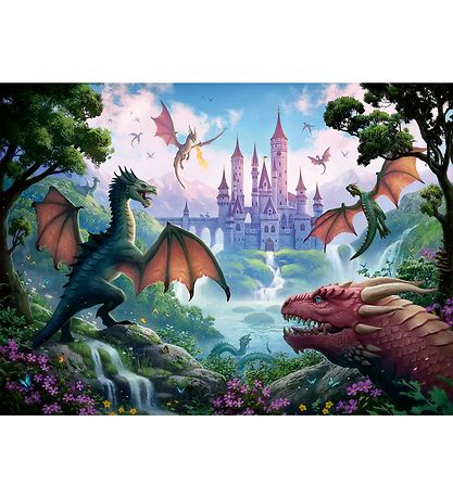 Ravensburger Puslespil - 300 Brikker - Dragons Ravensburger Puslespil - 300 Brikker - Dragons