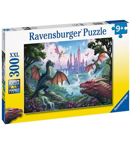 Ravensburger Puslespil - 300 Brikker - Dragons Ravensburger Puslespil - 300 Brikker - Dragons