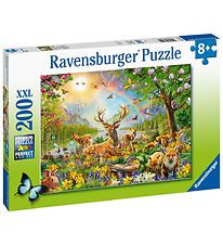 Ravensburger Puslespil - 200 Brikker - Deer Ravensburger Puslespil - 200 Brikker - Deer