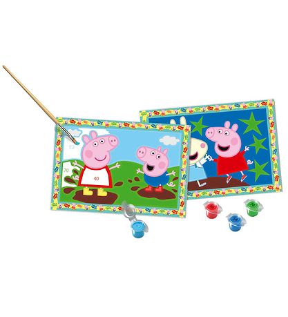 Ravensburger CreArt - Malesæt - Peppa Pig Ravensburger CreArt - Malesæt - Peppa Pig