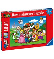Ravensburger Puslespil - 100 Brikker - Super Mario Fun Ravensburger Puslespil - 100 Brikker - Super Mario Fun