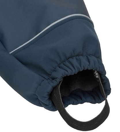 Mikk-Line Softshelldragt m. Fleece - Recycled - Blue Nights