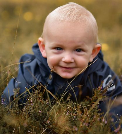 Mikk-Line Softshelldragt m. Fleece - Recycled - Blue Nights