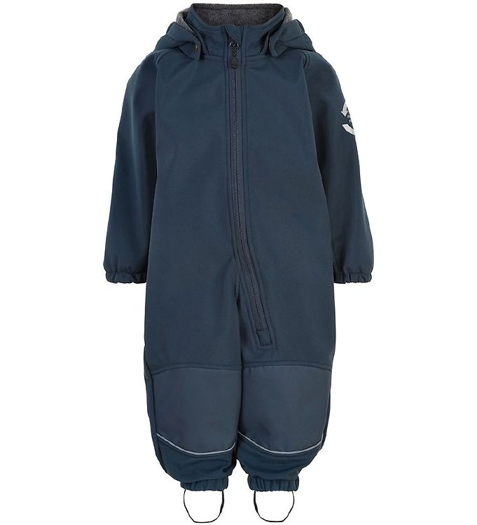 Mikk-Line Softshelldragt m. Fleece - Recycled - Blue Nights