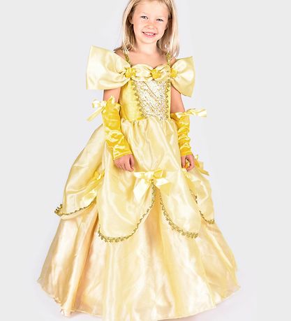 Den Goda Fen Udklædning - Prinsessekjole - Gul