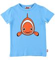 DYR-Cph T-Shirt - DYRGrowl - Mild Blue m. Klovnfisk