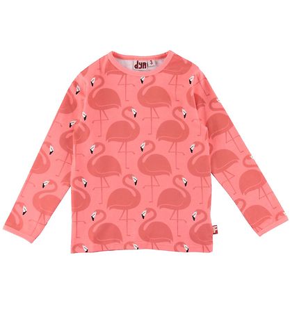 DYR-Cph Bluse - DYRRoar - Coral m. Flamingoer