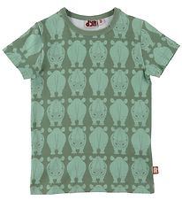 DYR-Cph T-Shirt - DYRGrowl - Grey Moss m. Næsehorn