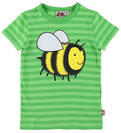 DYR-Cph T-Shirt - DYRGrowl - Spring Green/Bright Green m. Bi