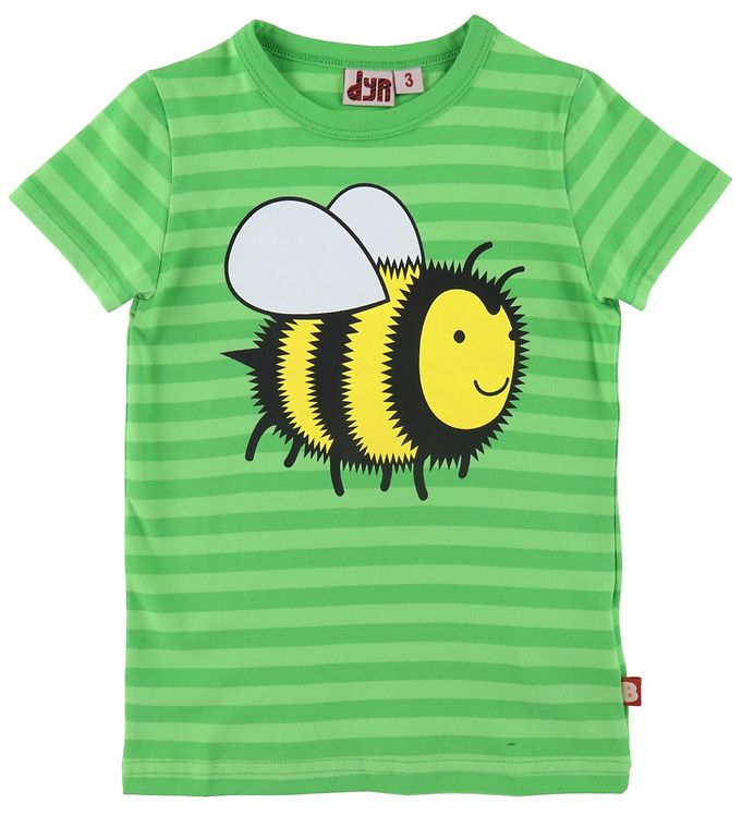 DYR-Cph T-Shirt - DYRGrowl - Spring Green/Bright Green m. Bi