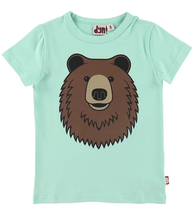 DYR-Cph T-Shirt - DYRGrowl - Light Foam m. Bjørn