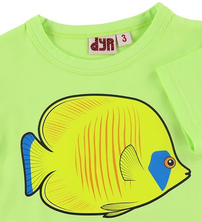 DYR-Cph T-Shirt - DYRGrowl - Light Lime m. Fanefisk