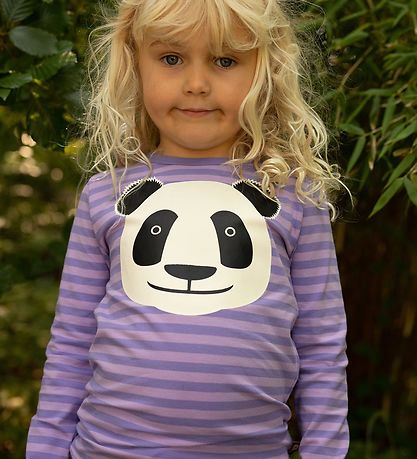 DYR-Cph Bluse - DYRRoar - Soft Viola/Viola m. Panda