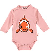 DYR-Cph Body l/æ - DYRQuack - Soft Pink m. Klovnfisk