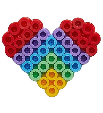 Hama Maxi Beads - 400 Beads pcs - Square & Heart Hama Maxi Beads - 400 Beads pcs - Square & Heart