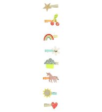 Meri Meri Hårspænder - 8-Pak - 5 cm - Icon Hair Clips