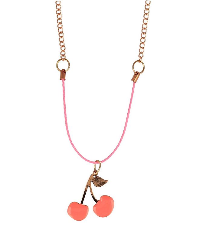 Meri Meri Halskæde - Enamel Cherries Necklace