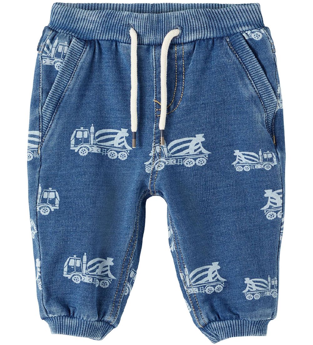 Name It Jogginghosen - NbmBen - Medium+ Blue Denim - Name It - 50 - Jogginghosen
