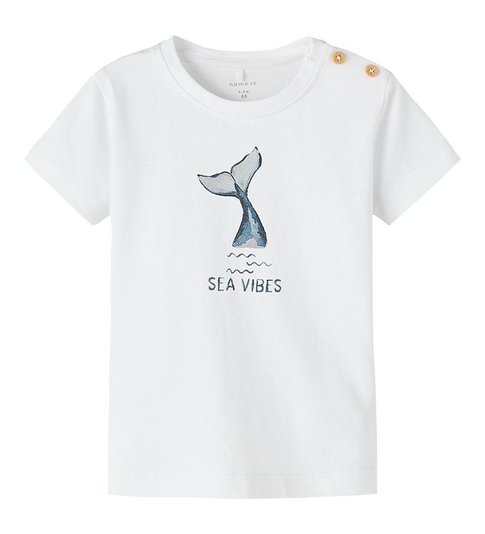 Name It NbmFogat T-shirt - Bright White