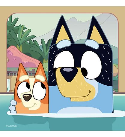 Ravensburger Puslespil - 3x49 Brikker - Bluey Ravensburger Puslespil - 3x49 Brikker - Bluey