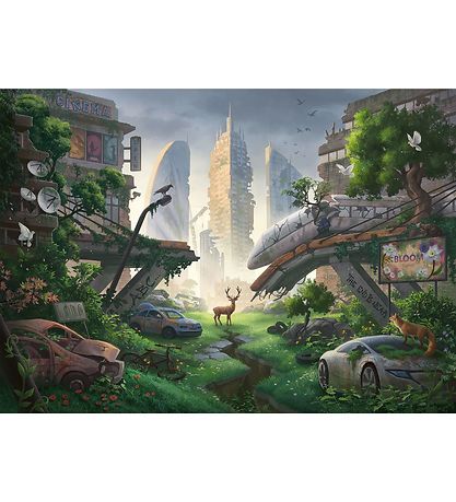Ravensburger Puslespil - 368 Brikker - Escape Desolated City Ravensburger Puslespil - 368 Brikker - Escape Desolated City