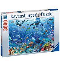 Ravensburger Puslespil - 3000 Brikker - Underwater Ravensburger Puslespil - 3000 Brikker - Underwater