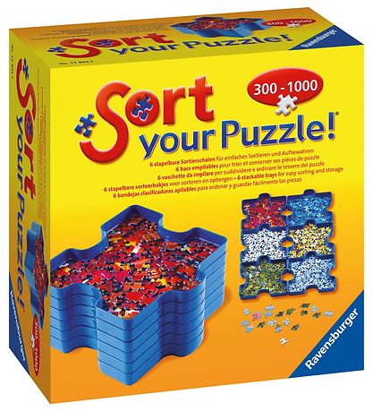 Ravensburger Sorteringsbakker - Puslespil - 300-1000 Brikker Ravensburger Sorteringsbakker - Puslespil - 300-1000 Brikker