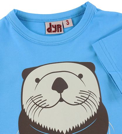 DYR-Cph T-Shirt - DYRGrowl - Mild Blue m. Havodder