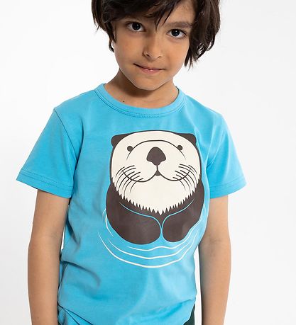 DYR-Cph T-Shirt - DYRGrowl - Mild Blue m. Havodder