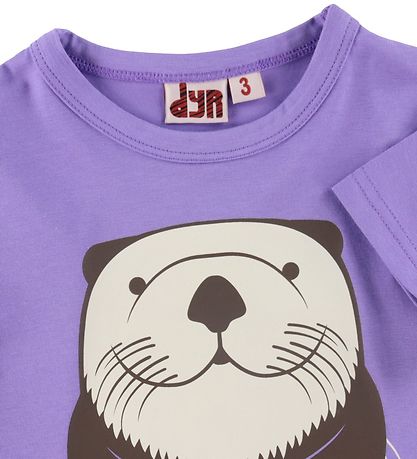 DYR-Cph T-Shirt - DYRGrowl - Viola m. Havodder