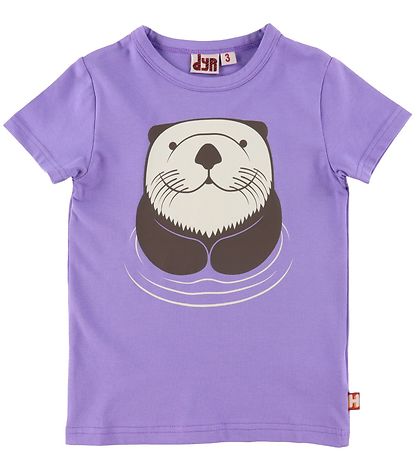 DYR-Cph T-Shirt - DYRGrowl - Viola m. Havodder